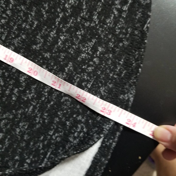 W5 charcoal bell sleeve ruffled long sleeve top S - Picture 9 of 12